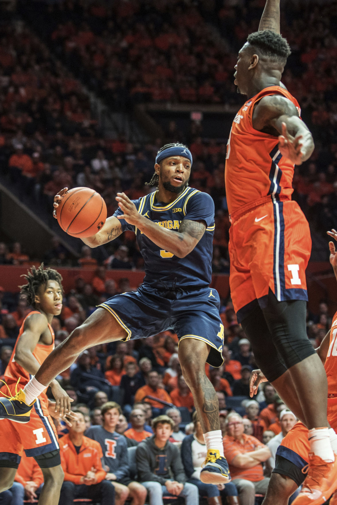 Michigan Illinois Basketball
